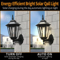 Verthara Solar LED Pathway Lights - Retro Design - Intelligent Light Control - Waterproof - Easy Installation - Two-Colour Options