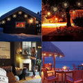 Verthara Solar LED String Lights With Copper Wire – Waterproof - Remote Control - 8 Modes - Decorative Outdoor Fairy Lights - Party - Garden Default