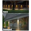 Verthara Solar Outdoor LED Wall Lamp