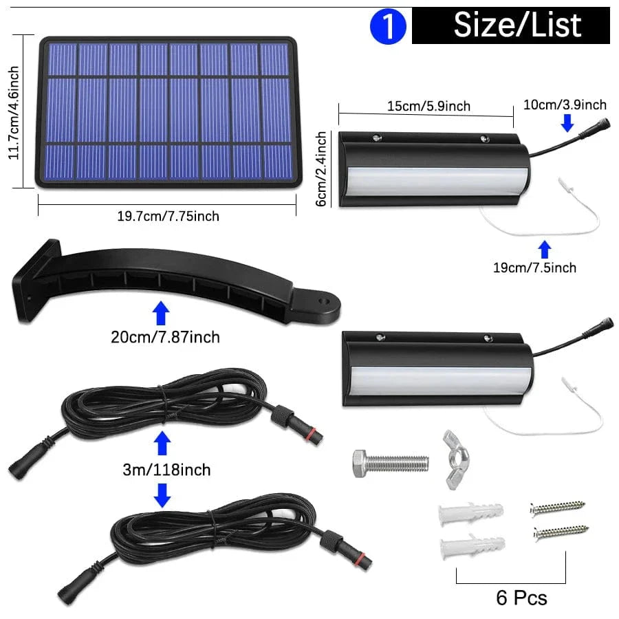 Verthara Solar Pendant Outdoor Light