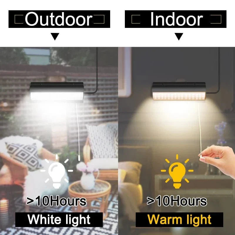 Verthara Solar Pendant Outdoor Light