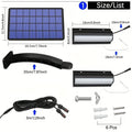 Verthara Solar Pendant Outdoor Light