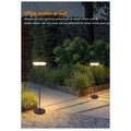 Verthara Solar Powered Outdoor Floor Lamp with Adjustable Height – IP54 Waterproof Garden Light for Patios and Pools