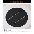 Verthara Solar Powered Outdoor Floor Lamp with Adjustable Height – IP54 Waterproof Garden Light for Patios and Pools