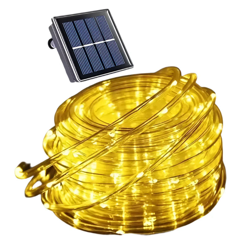 Verthara Solar Powered Rope Light White Light / 7m 50 LEDs