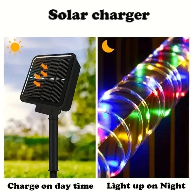 Verthara Solar Powered Rope Light