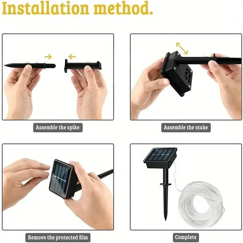 Verthara Solar Powered Rope Light