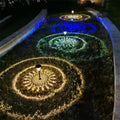 Verthara Solar Shadow Garden Light