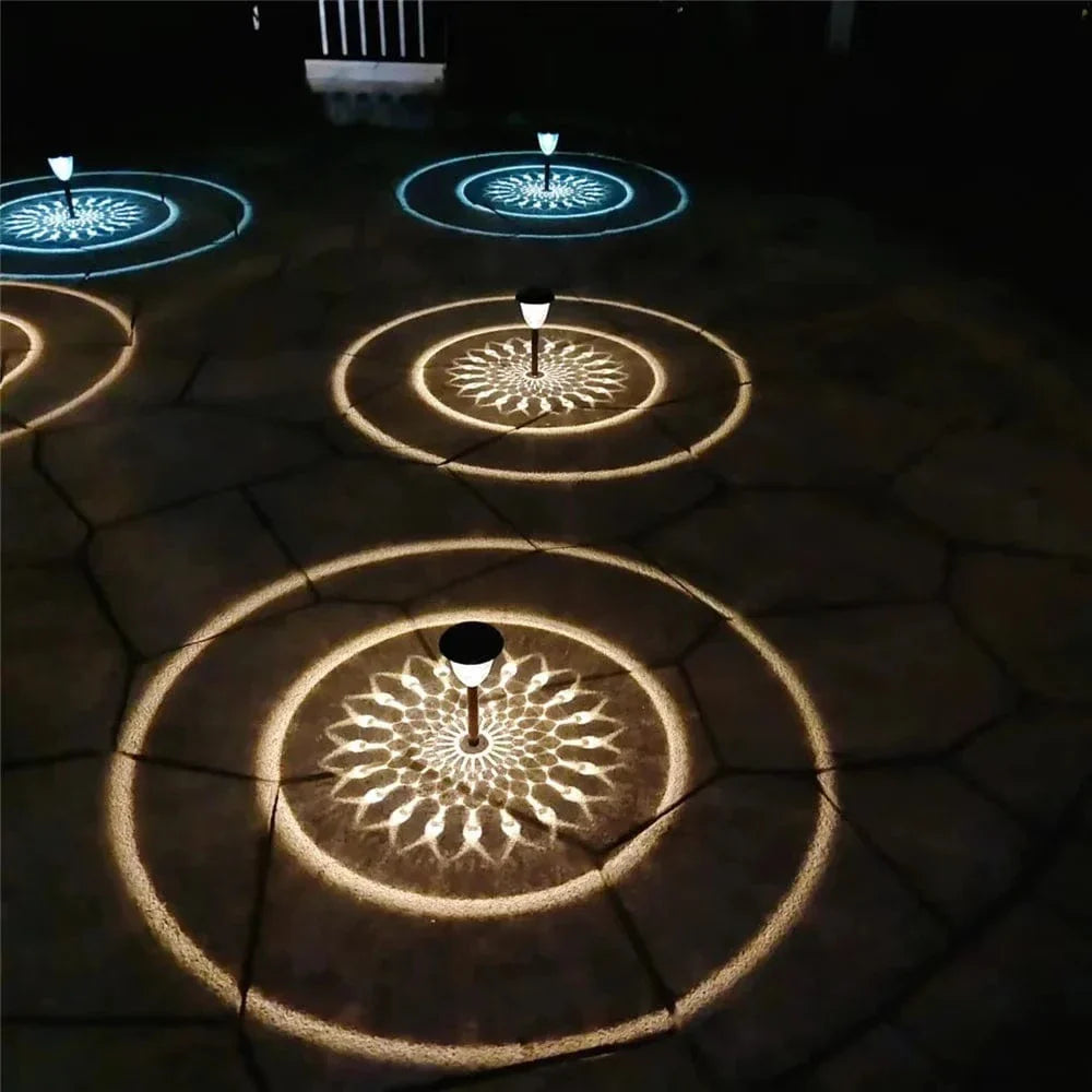 Verthara Solar Shadow Garden Light White Light