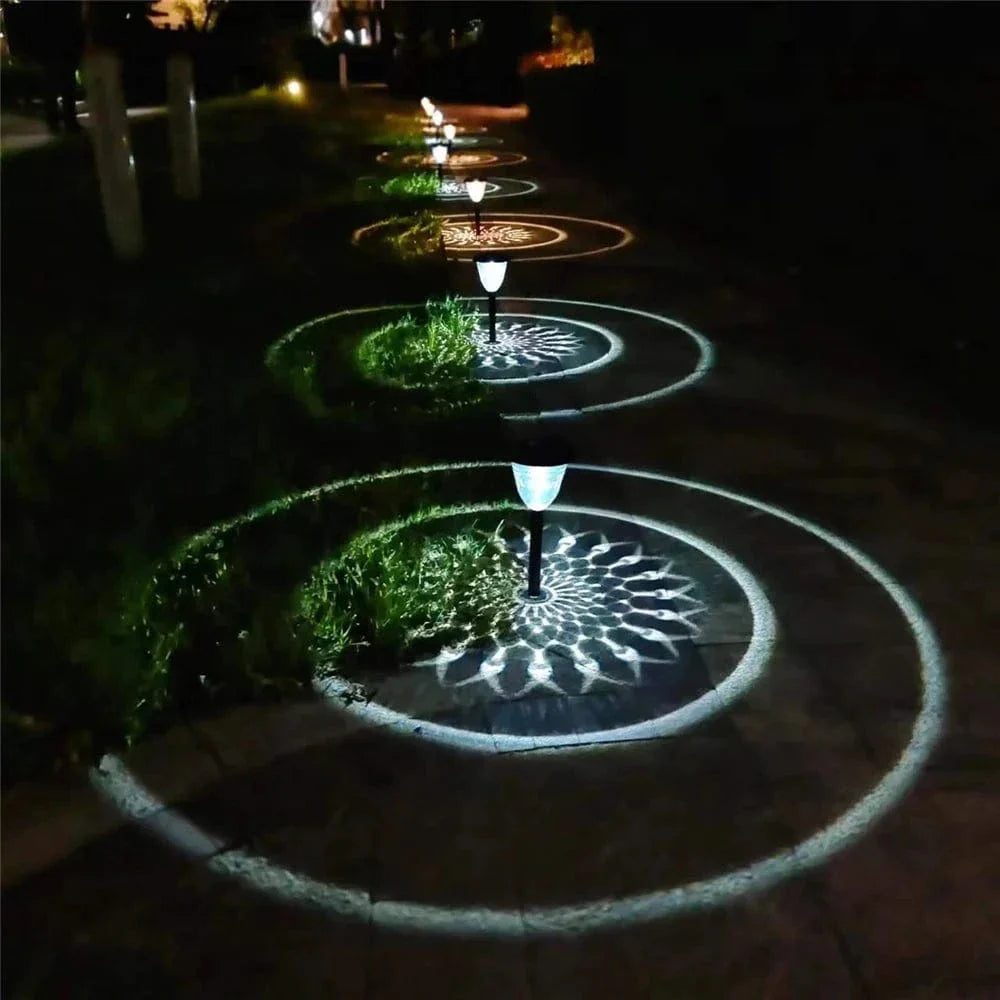 Verthara Solar Shadow Garden Light White Light