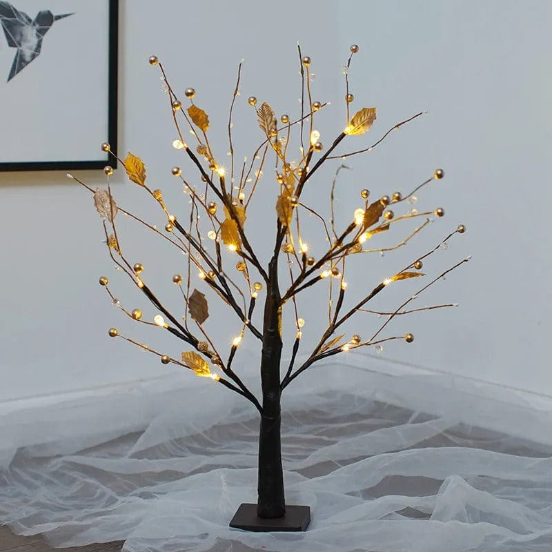 Verthara Spring Tree Table Lamps Red Berries