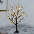 Verthara Spring Tree Table Lamps Gold Pearls