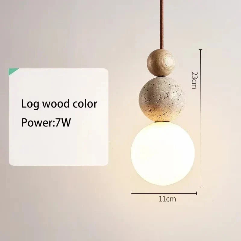 Verthara Stone Pendant Lamp