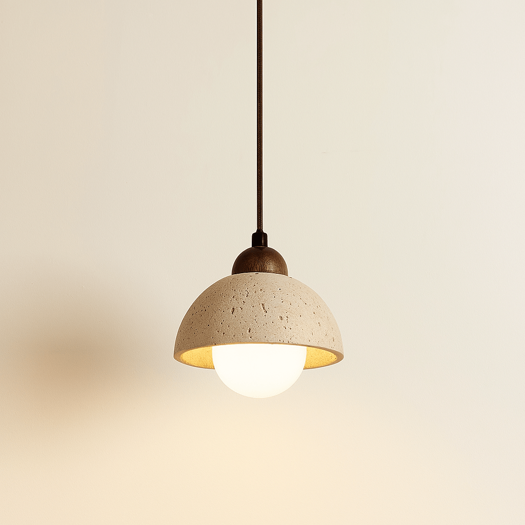 Verthara Stone Pendant Lamp B / Cold light 6000K