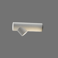 Verthara Stylish LED Wall Sconce - Durable Aluminum Outdoor Wall Lights in Black, Grey, and White for Indoor and Bathroom Use Cool White / White