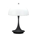 Verthara Touch Dimmable USB Charging Table Lamp – Tri-Colour - Rechargeable - Compact Design - Modern - Perfect For Bedside Or Desk Use Black