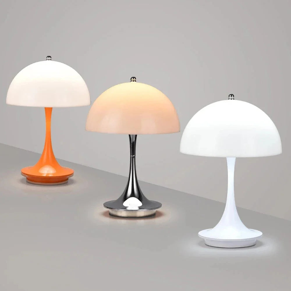 Verthara Touch Dimmable USB Charging Table Lamp – Tri-Colour - Rechargeable - Compact Design - Modern - Perfect For Bedside Or Desk Use