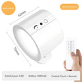Verthara Two-way Wireless Rechargeable Wall Lamp White