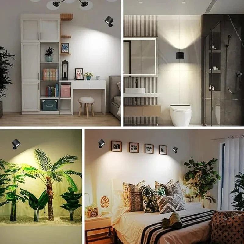 Verthara Two-way Wireless Rechargeable Wall Lamp