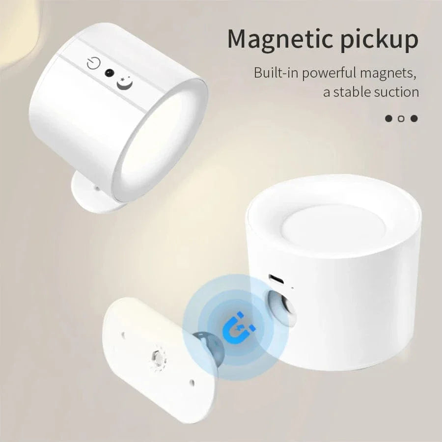 Verthara Two-way Wireless Rechargeable Wall Lamp