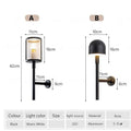 Verthara Ultra-Bright Waterproof Outdoor Wall Light – IP65 Rated Exterior Wall Lantern for Garden, Balcony, and Patio