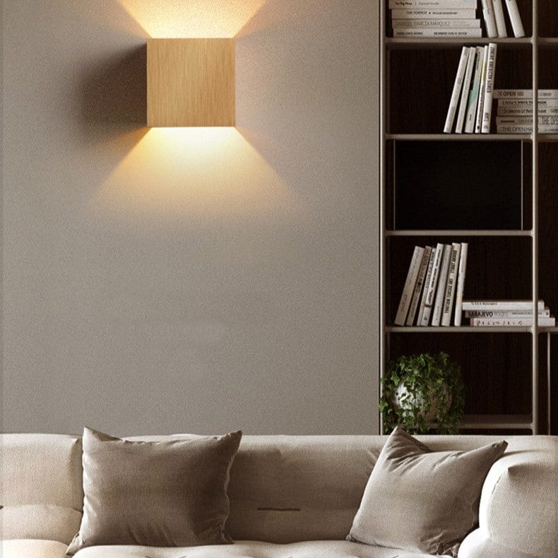 Verthara Up and Down LED Wall Lamp Brushed Gold / Warm White