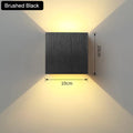 Verthara Up and Down LED Wall Lamp Brushed Black / Warm White