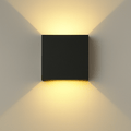 Verthara Up and Down LED Wall Lamp Matte Black / Warm White