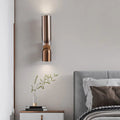 Verthara Vintage Glass Wall Sconce with Rotatable Design for Indoor Bedroom and Aisle Lighting – Available in Black, Rose Gold, Coppery Cool White(5500-7000K) / Coppery