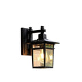 Verthara Waterproof Outdoor Wall Light - Wall-Mounted - Modern Design - Garden - Balcony - Stairway - Entrance - Weather-Resistant Black