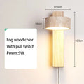 Verthara Yellow Cave Stone LED Sconce